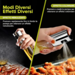 Dieta&Cucina veloce: PORTENTUM Spruzzatore Olio Spray, ottimo dispenser di olio per friggitrice ad aria