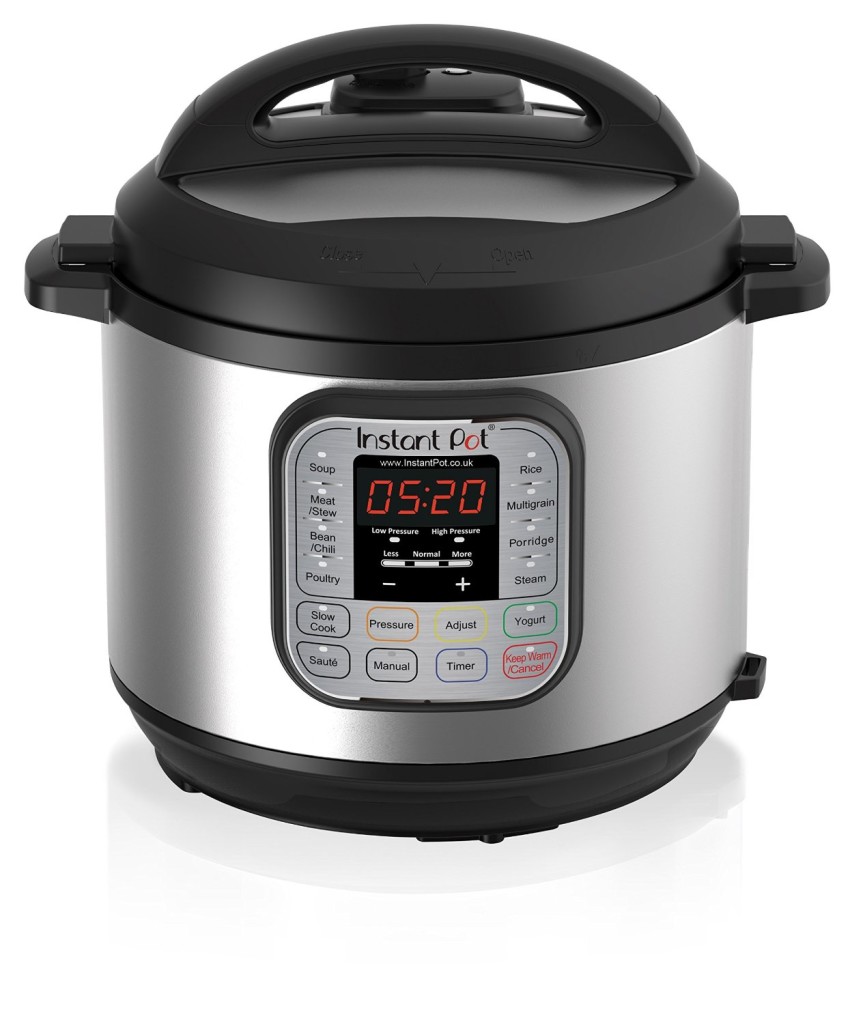 Instant Pot IP DUO - Pentola Elettrica a Pressione programmabile 7-in-1 da 6 litri 1000W, 220V cucina macrobiotica dietaokit